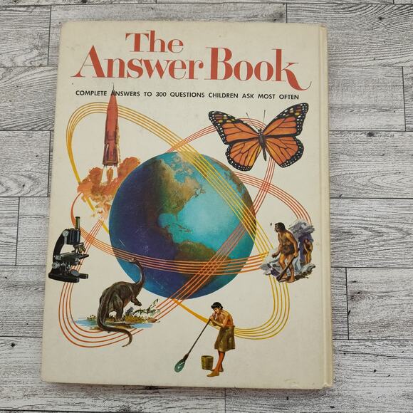 The Answer Book 300 Questions Children Ask Most Often - Mary Elting HC Book 1963 - Picture 14 of 15